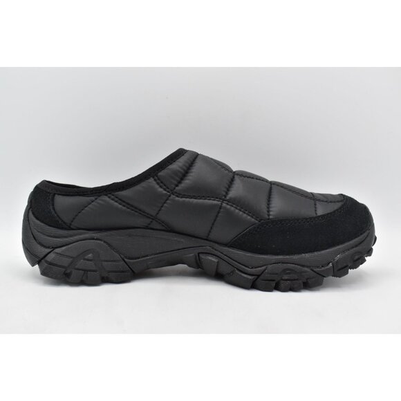 Merrell Women 8.5 MOAB 2 Slide Quilted SE Slip On Black Vibram Sole Shoes Mules - Picture 8 of 13